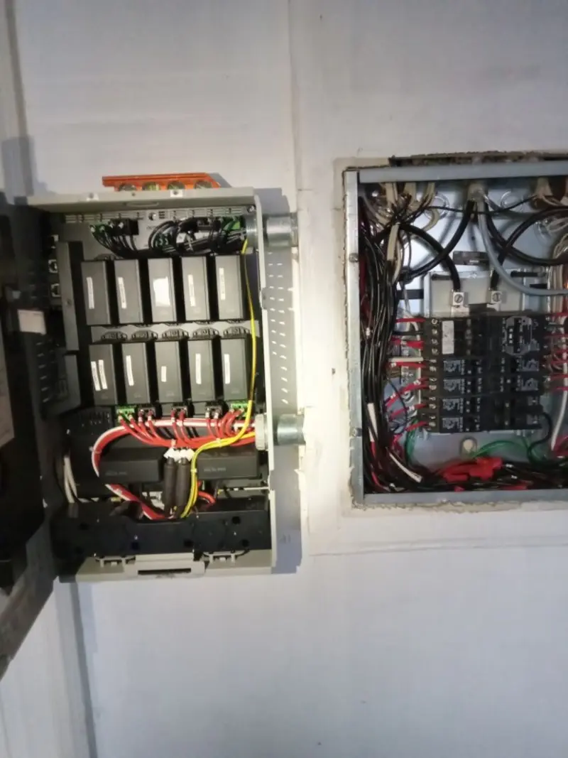Electrical panel upgrade completed for Indoor Lighting Installation in Ocoee